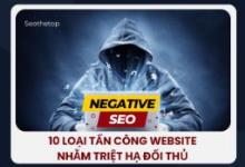 10 Loại tấn công SEO tiêu cực vào Website và cách khắc phục